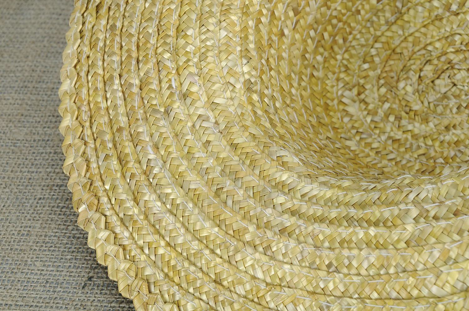 Sombrero de mujer con amapolas foto 4
