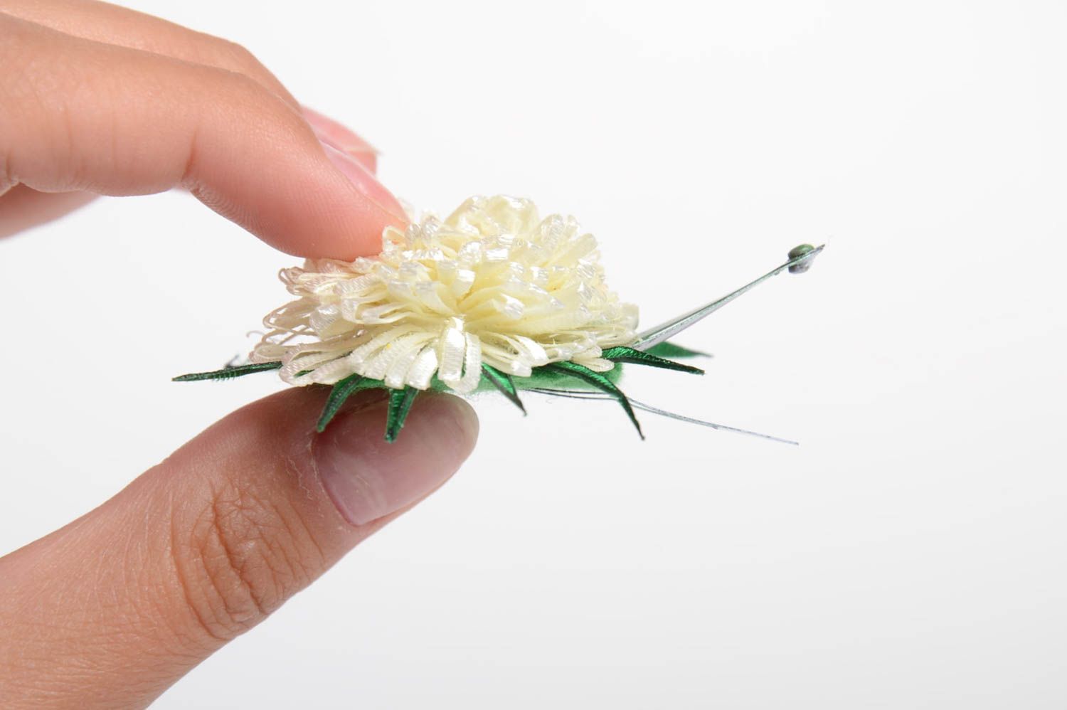 Handmade Damen Accessoire Blumen Haarklammer Haarschmuck Blume Geschenk für Frau foto 2