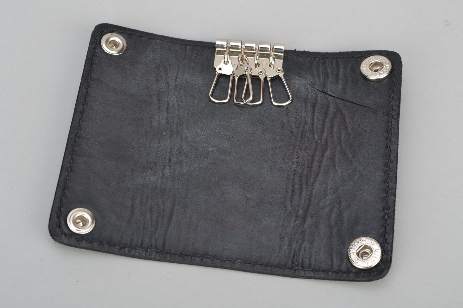 Genuine leather key case  photo 2