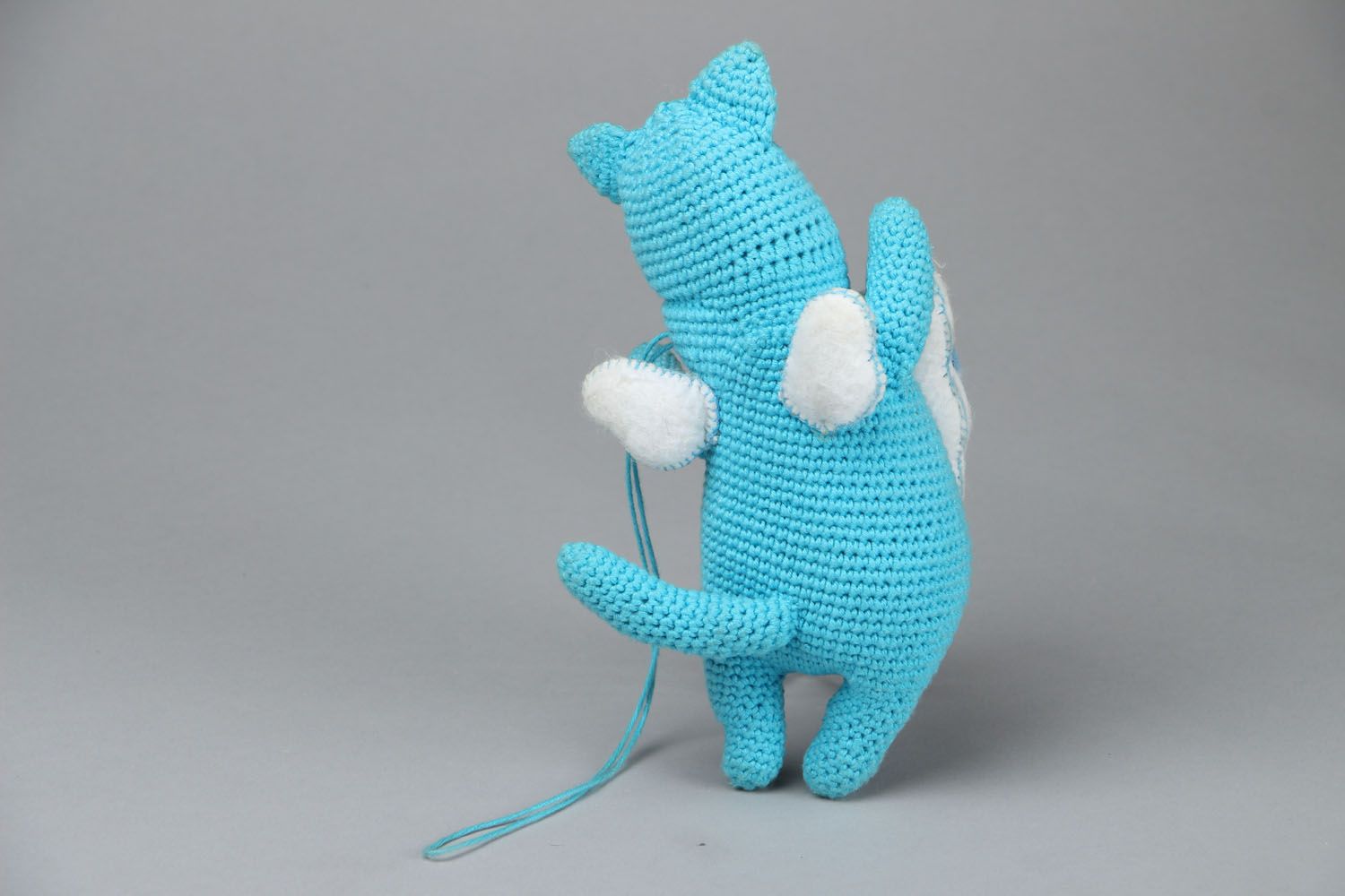 Knitted toy for house decor photo 3