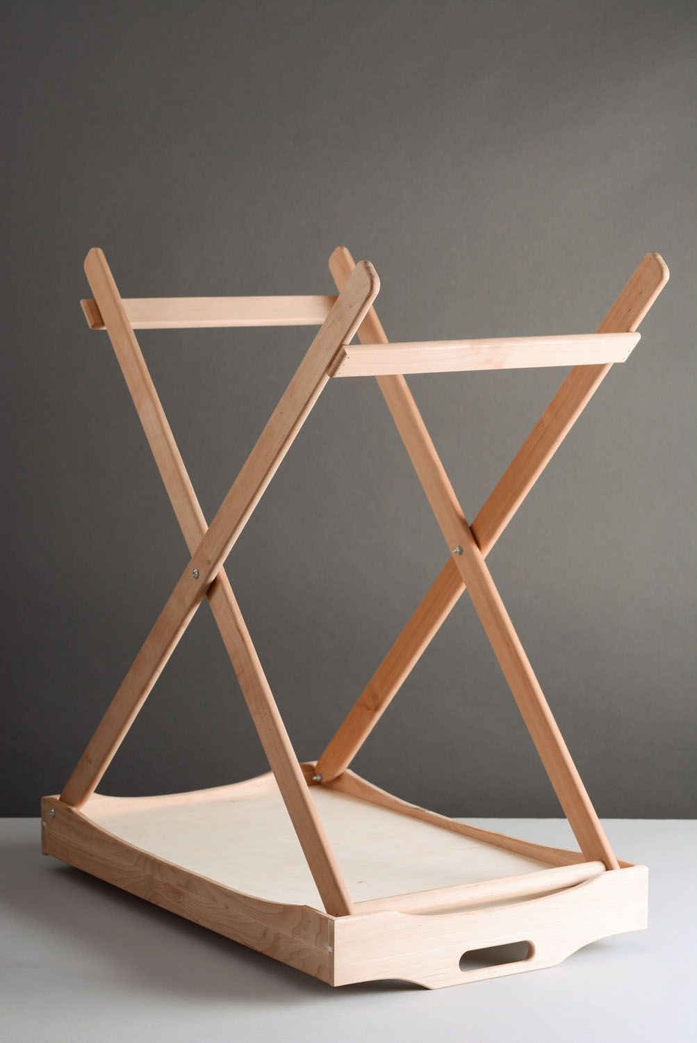 Wooden folding table photo 3
