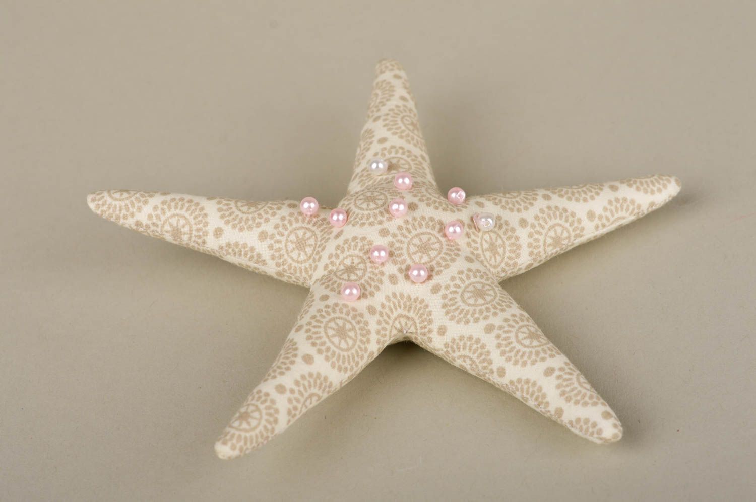 Игрушка ручной работы интересный подарок декоративная игрушка морская звездочка фото 2
