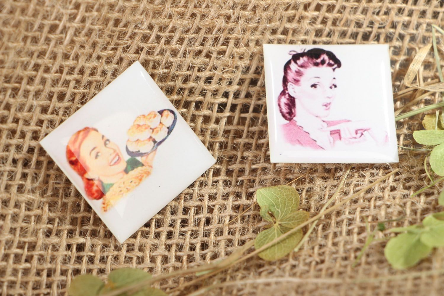 Stickers pour scrapbooking originaux de style pin-up photo 4