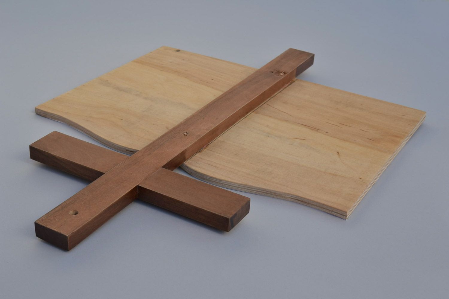 Cruz de madera con oración artesanal regalo a creyente foto 5