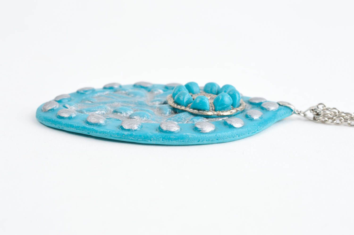 Unusual handmade plastic pendant costume jewelry designs polymer clay ideas photo 2