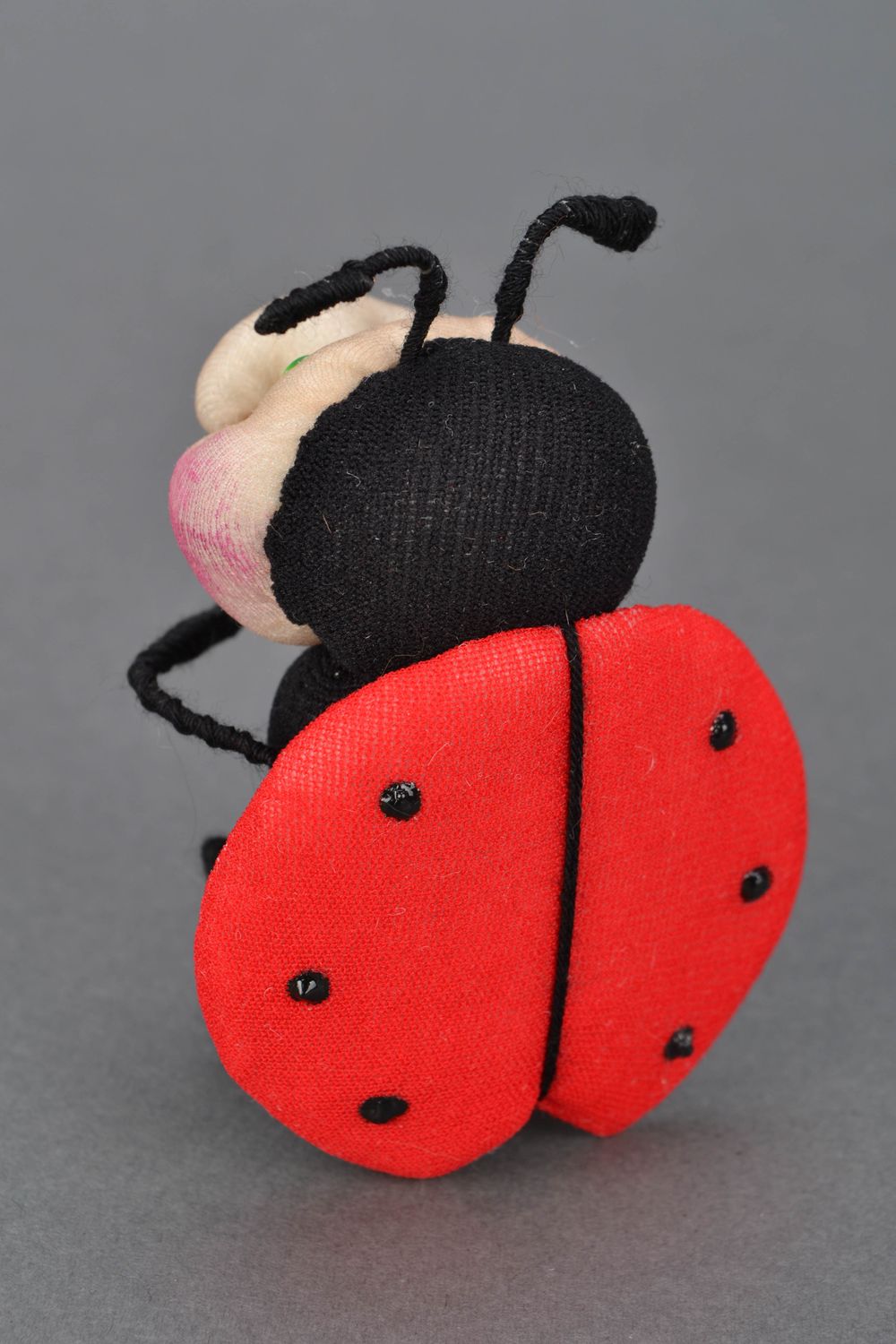 Interior capron sock doll Ladybug photo 4