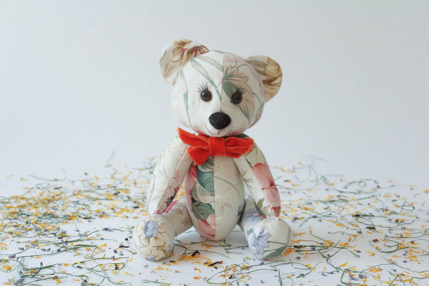Soft textile bear photo 5