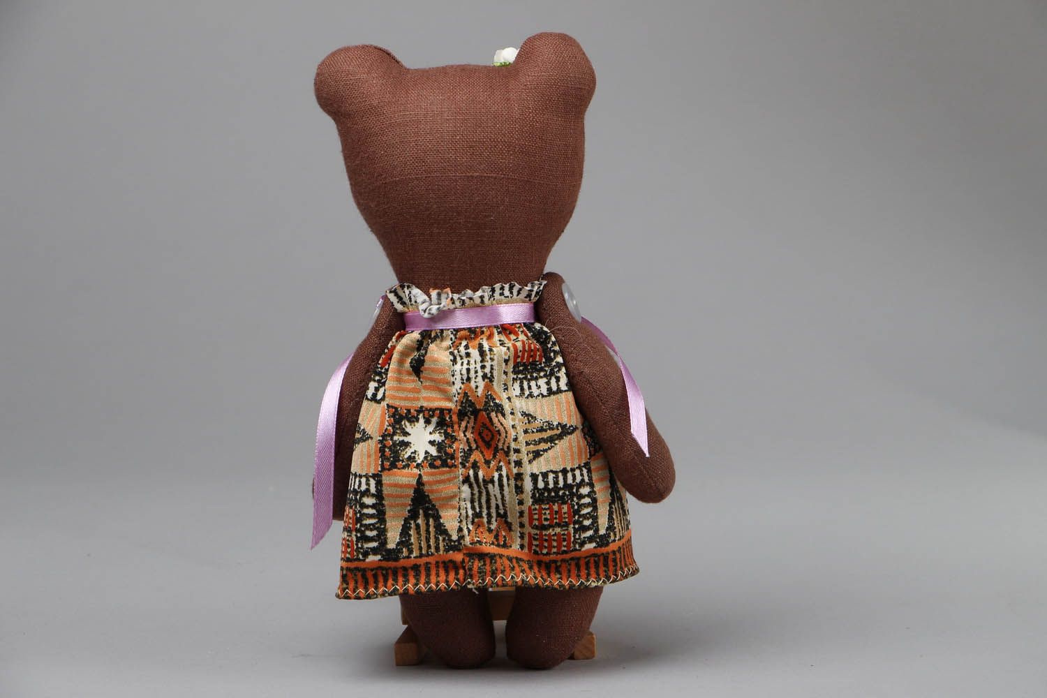 Handmade textile toy Monica photo 3