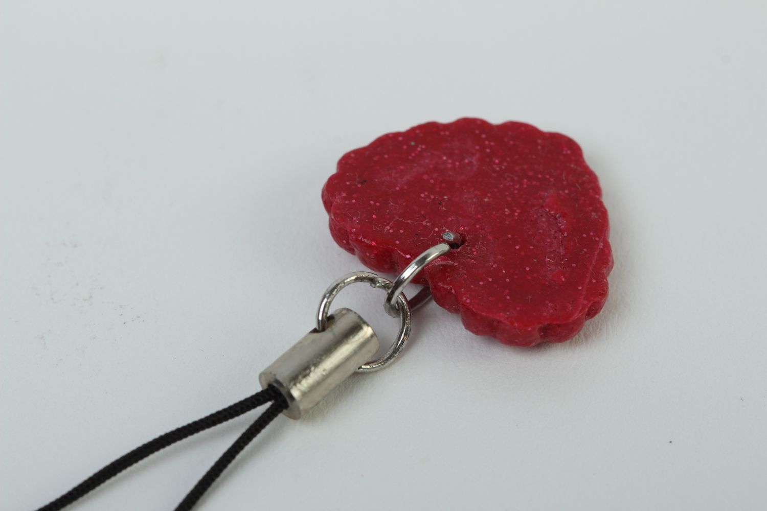Stylish handmade plastic phone charm best keychain handmade accessories photo 4