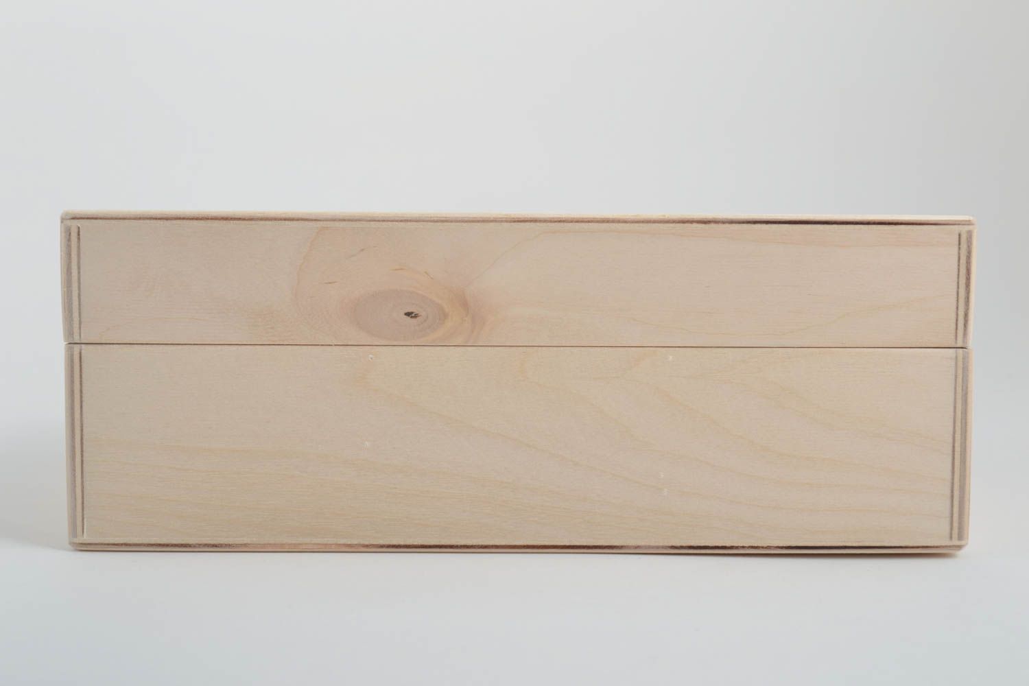 Handmade Schmuckschatulle Holz Schatzkiste zum Bemalen Holzkiste zum Bemalen  foto 3