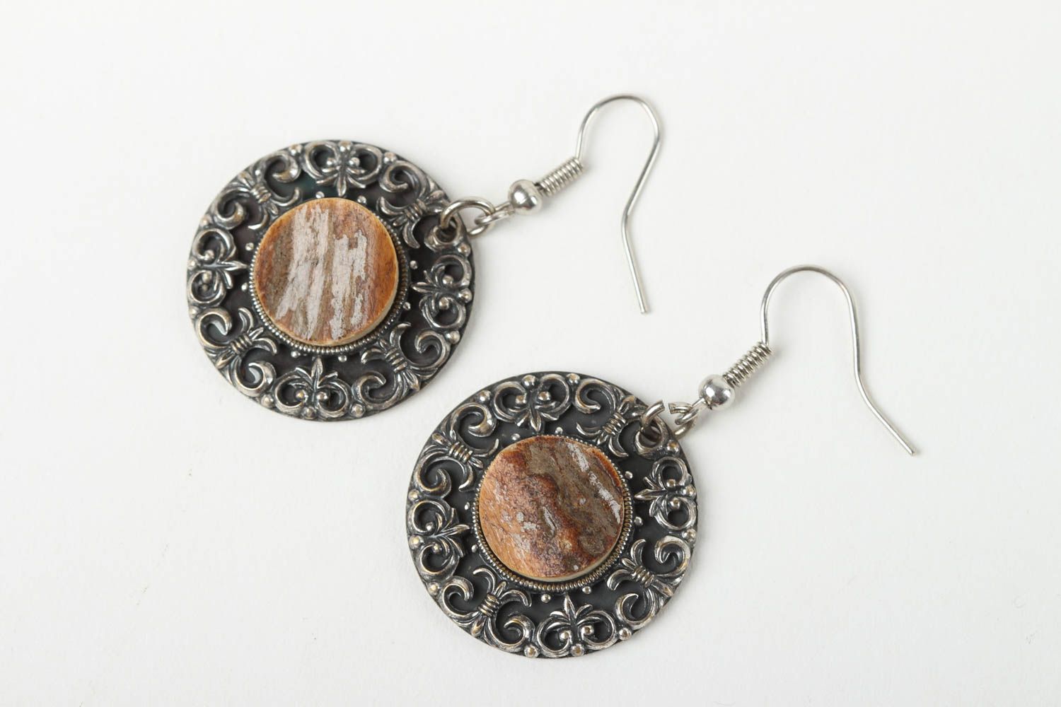 Handmade designer earrings stylish elegant jewelry designer earrings with charms photo 2