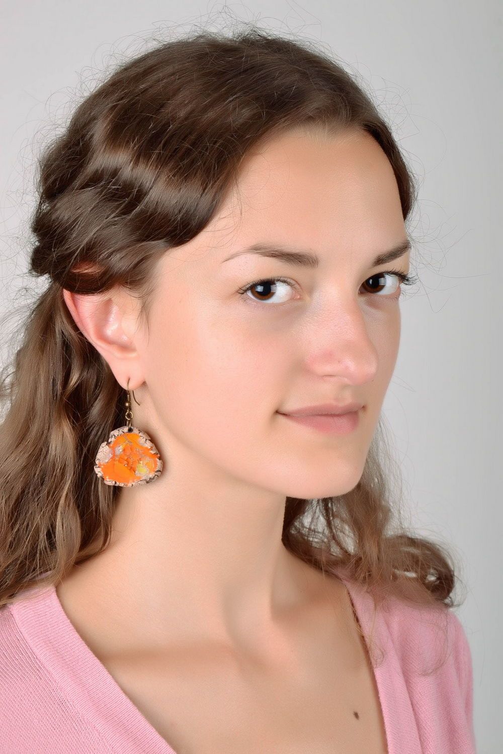 Ceramic earrings photo 5