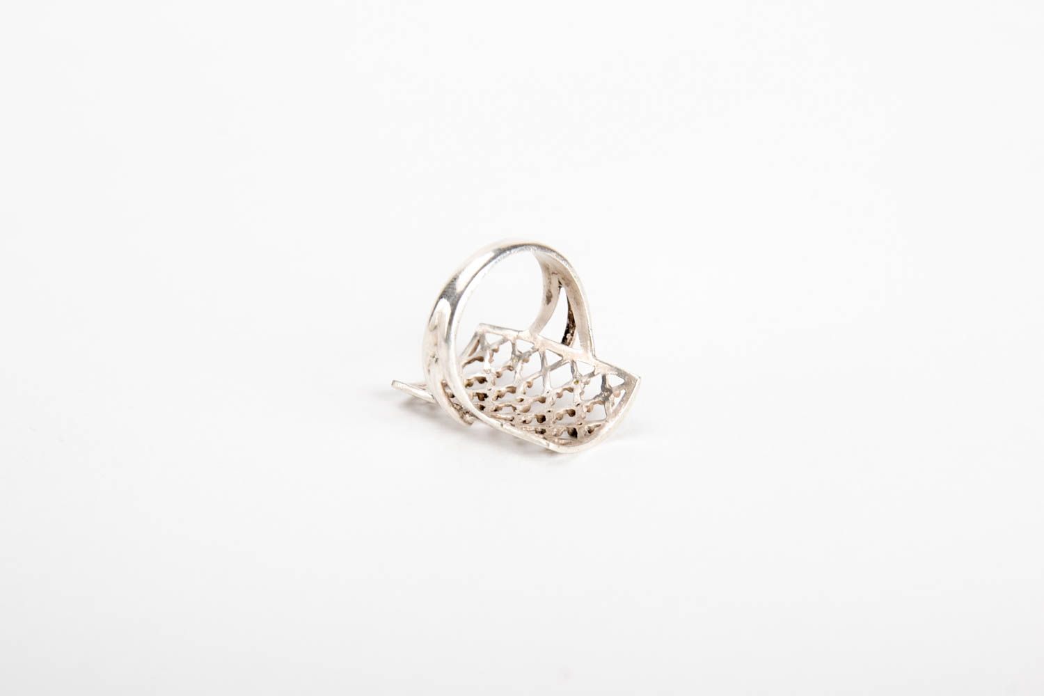 Kleiner schöner handmade Juwelier Modeschmuck Ring am Finger Damen Modeschmuck foto 5