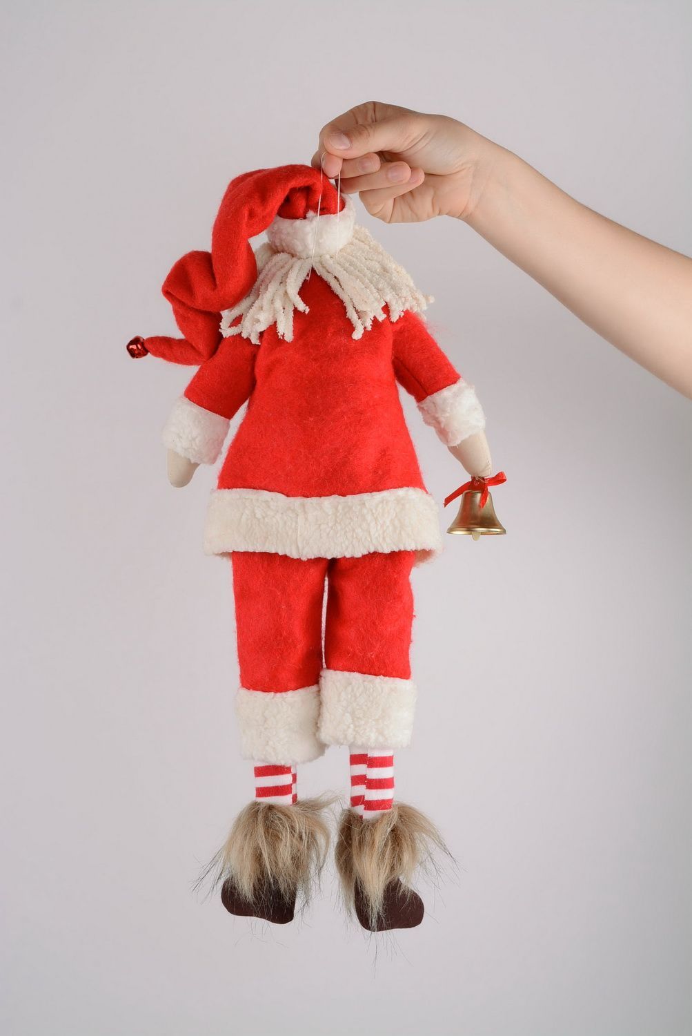 Weihnachtsmann Puppe für Interieur foto 2
