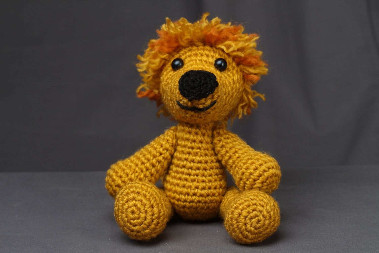 Crochet toy Little Lion photo 1