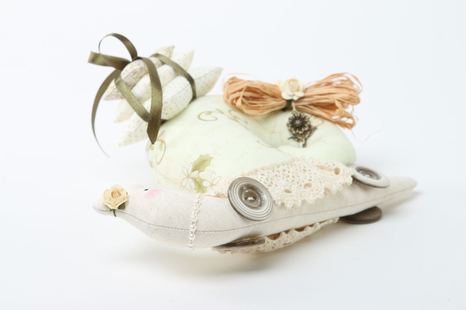 Handmade soft fabric toy stuffed toy home decoration decorative use only photo 3