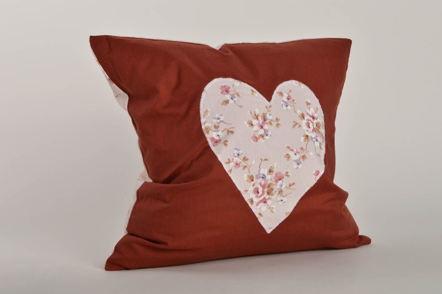 Funda decorativa para almohada hecha a mano textil para el hogar regalo original foto 1