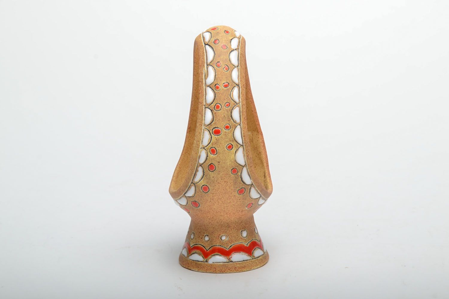 Clay candlestick Egg photo 3