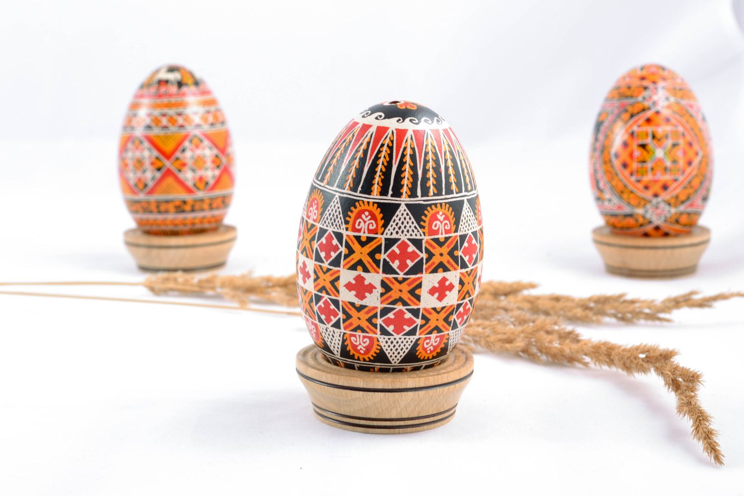 Handmade goose Easter egg photo 1