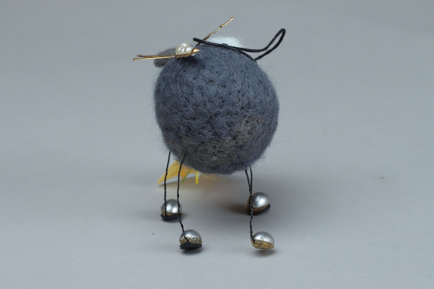 Christmas tree decoration Sheep with Dragonfly photo 3