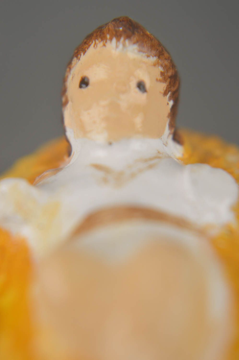 Figurita de belén figura artesanal decoración navideña Bebé Jesucristo foto 3