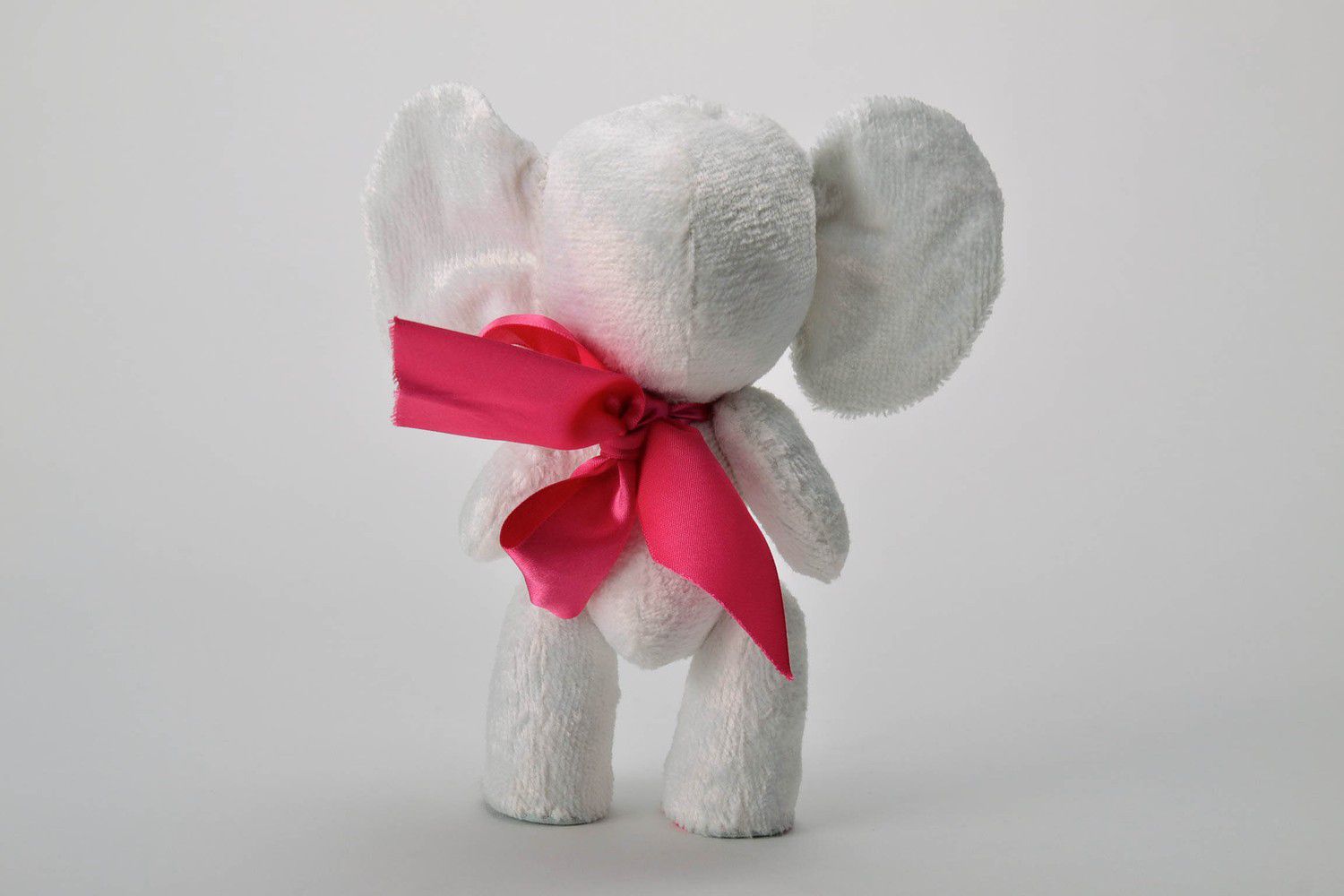 Мягкая игрушка Серебристый слон фото 2