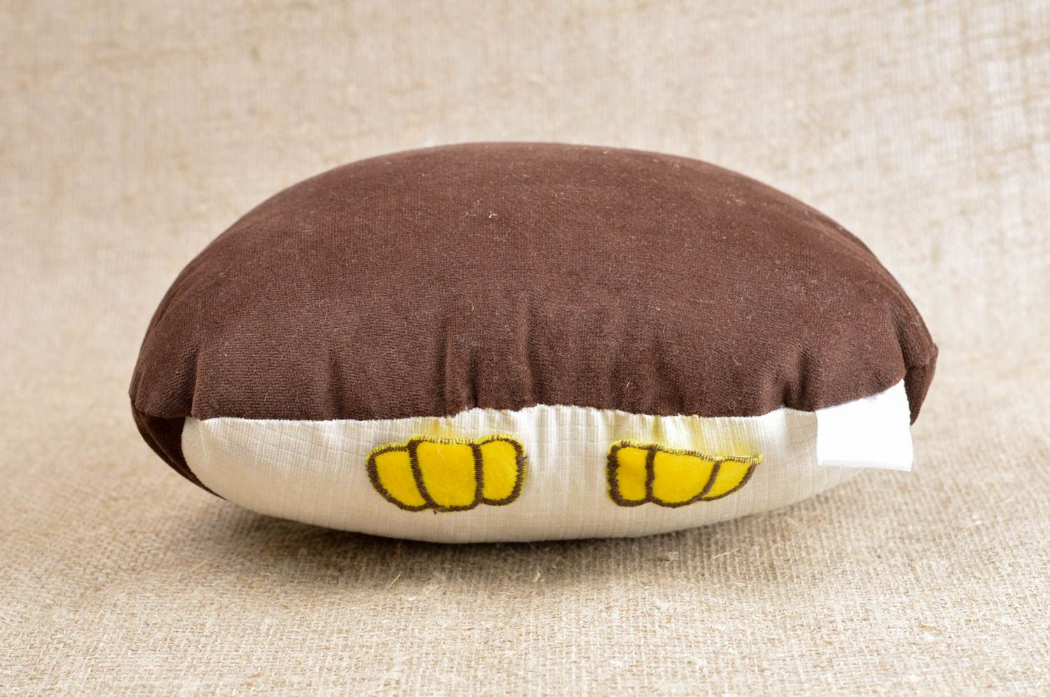 Подушка на диван ручной работы декоративная подушка сова диванная подушка  фото 2
