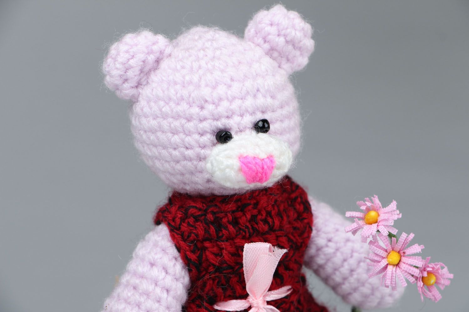 Soft toy Bear in a Dress photo 2