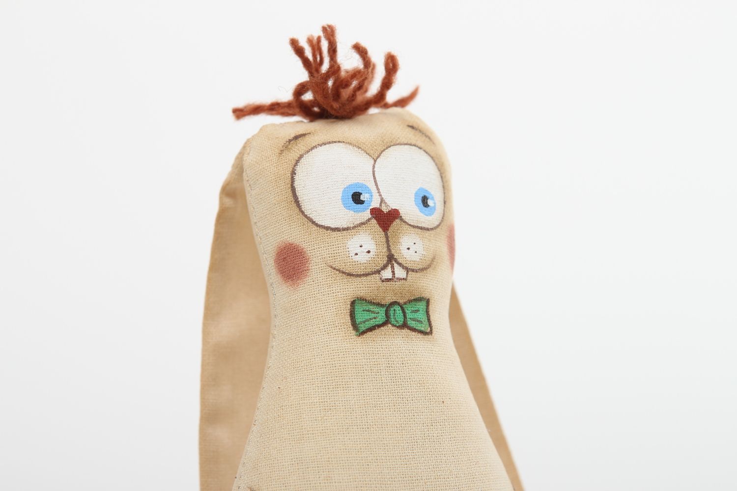 Muñeco de trapo juguete de tela hecho a mano decoración de interior foto 3