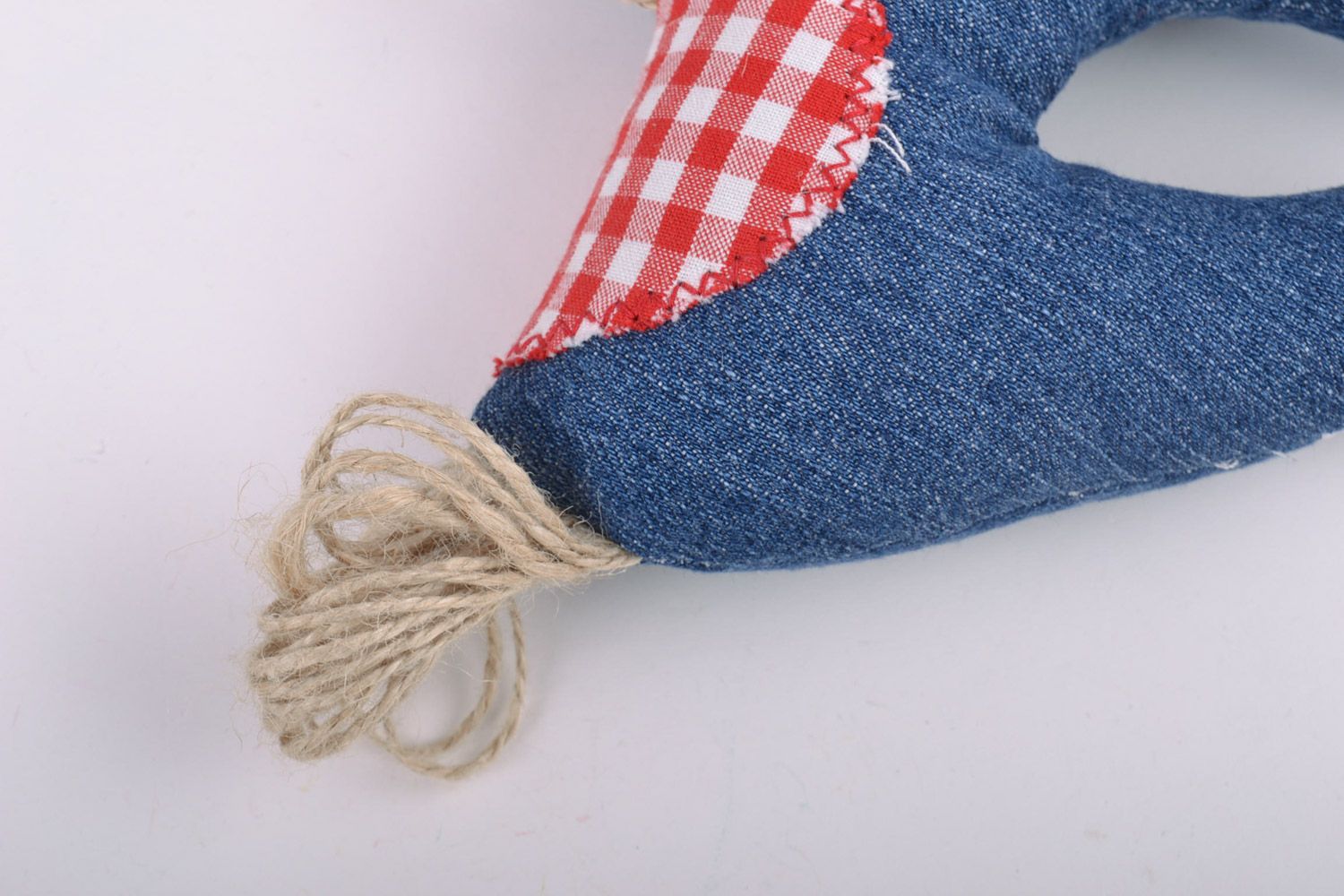 Мягкая игрушка из ткани ручной работы синий конь авторская детская красивая фото 3