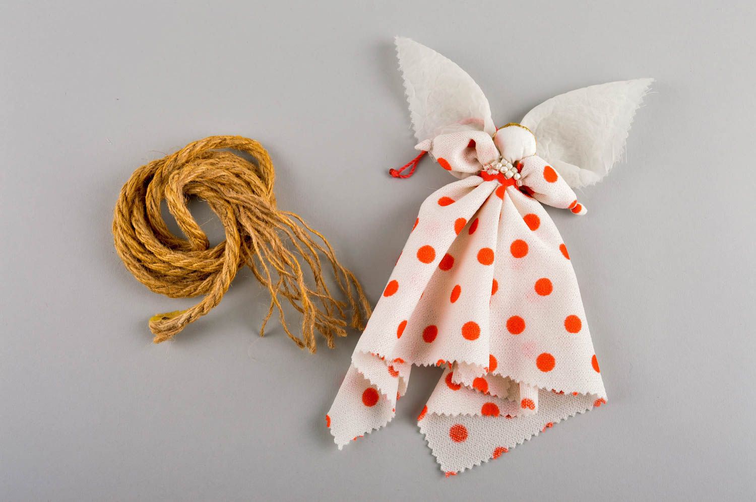 Muñeca de trapo hecha a mano juguete para niñas regalo personalizado inusual foto 1