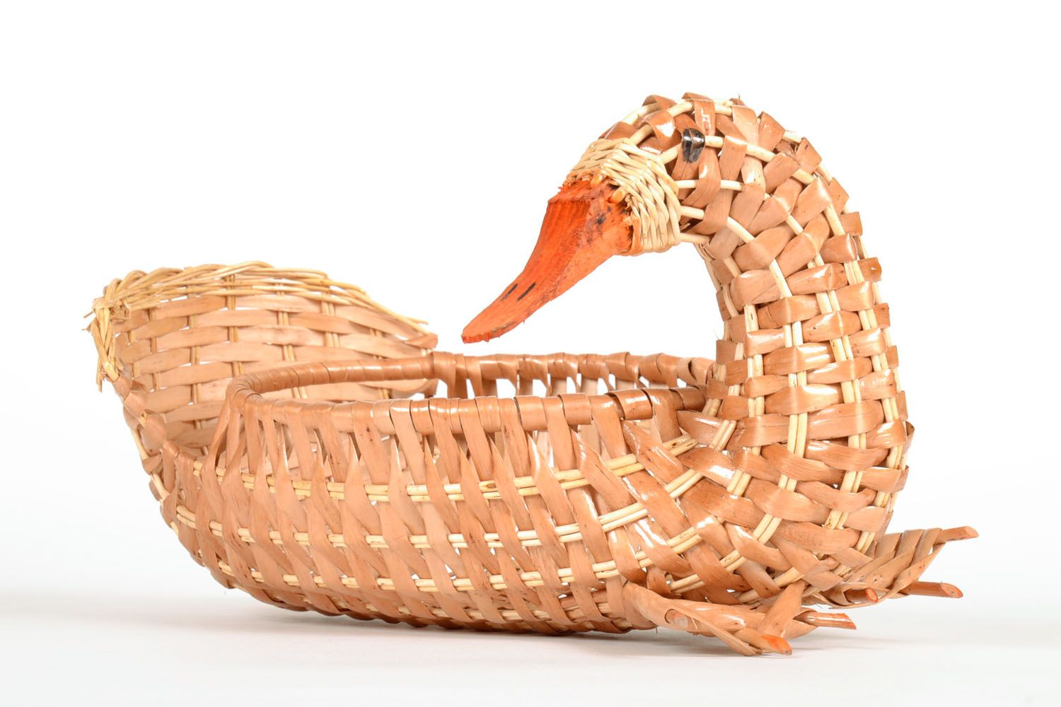 Woven basket Duck photo 4