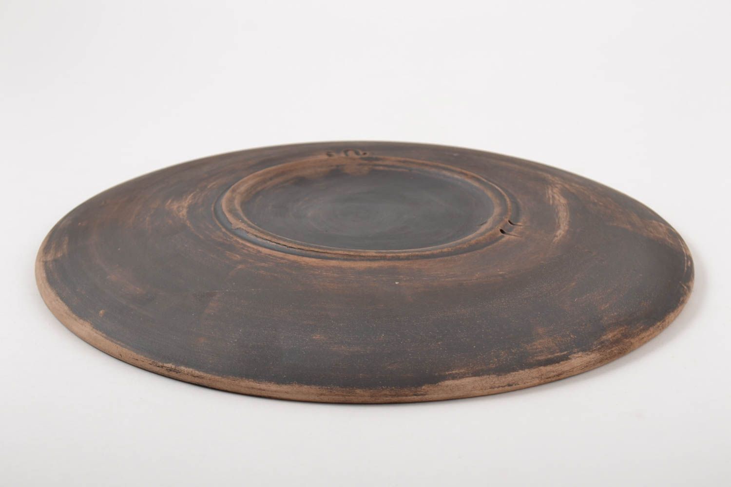 Керамическая тарелка ручной работы глиняная посуда расписная тарелка Восток фото 4