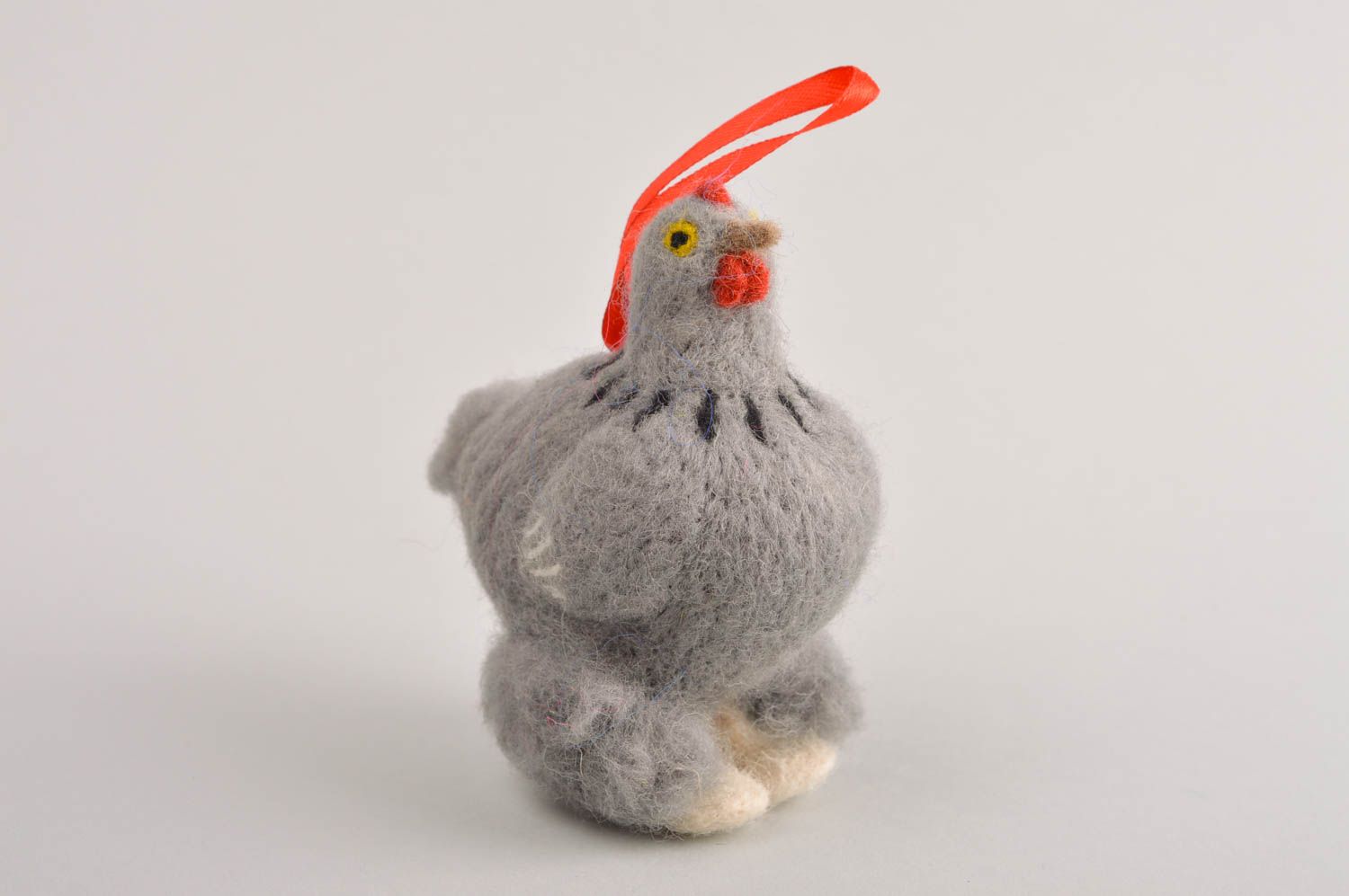 Kuscheltier Huhn handmade Designer Geschenk knuddeliges natürliches Spielzeug  foto 2