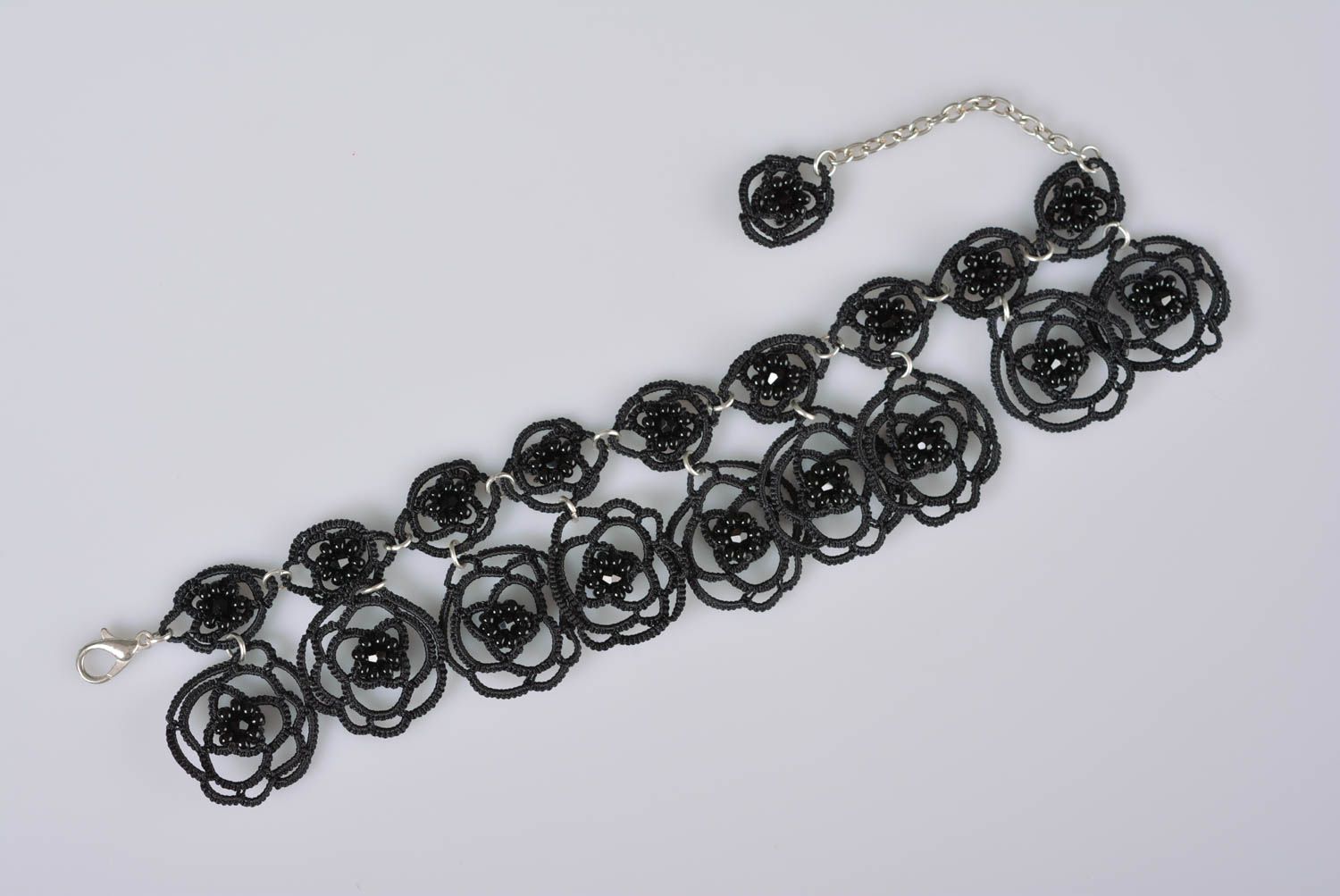 Pulsera de abalorios hecha a mano bisutería de moda accesorio para mujer foto 3