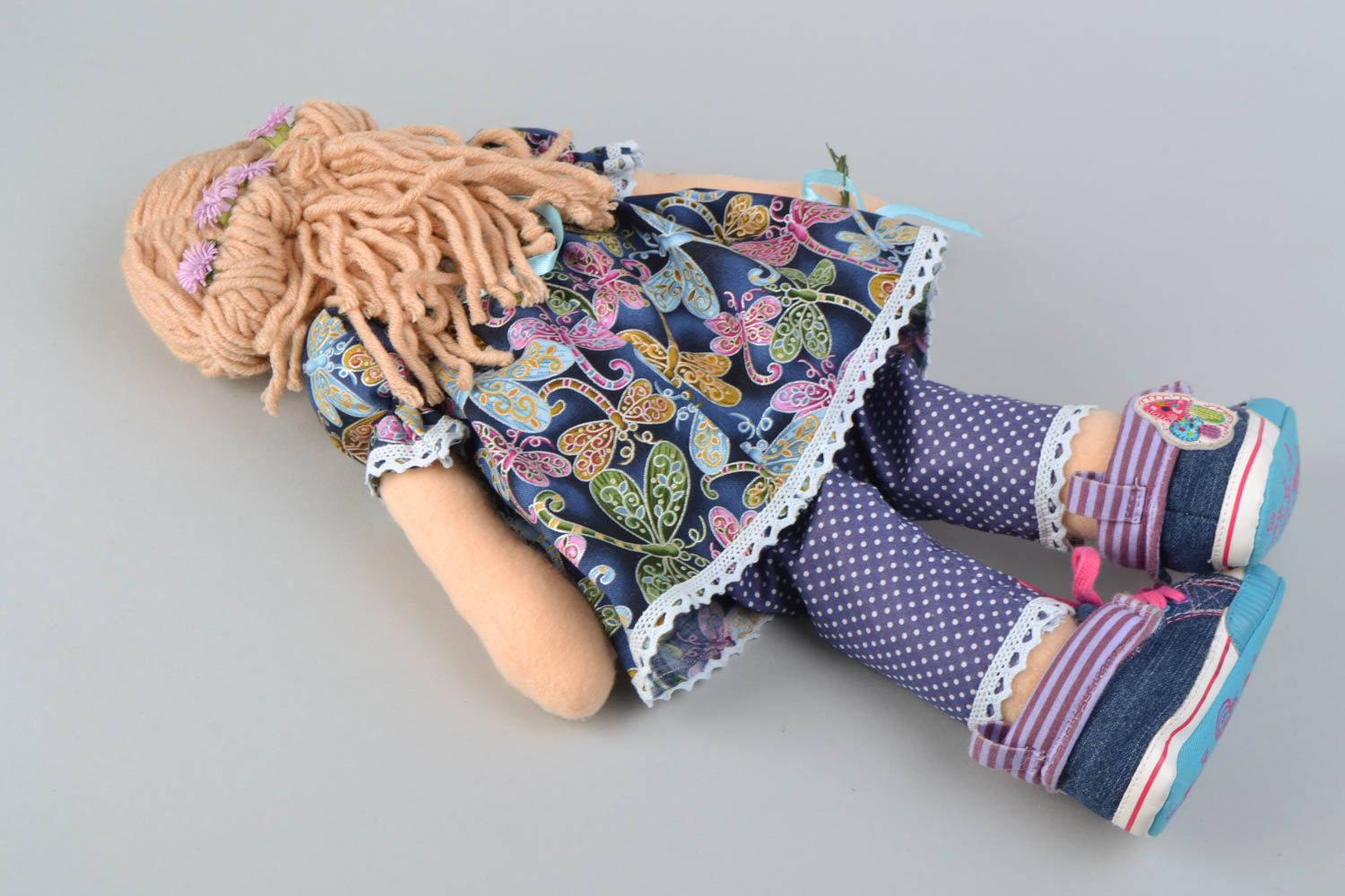 Cotton fabric teenage doll photo 4