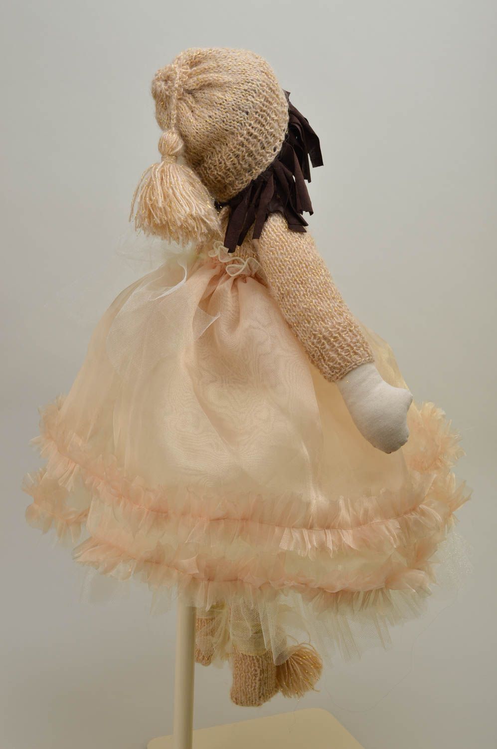 Handmade doll fabric toy designer doll present for children home decor photo 3