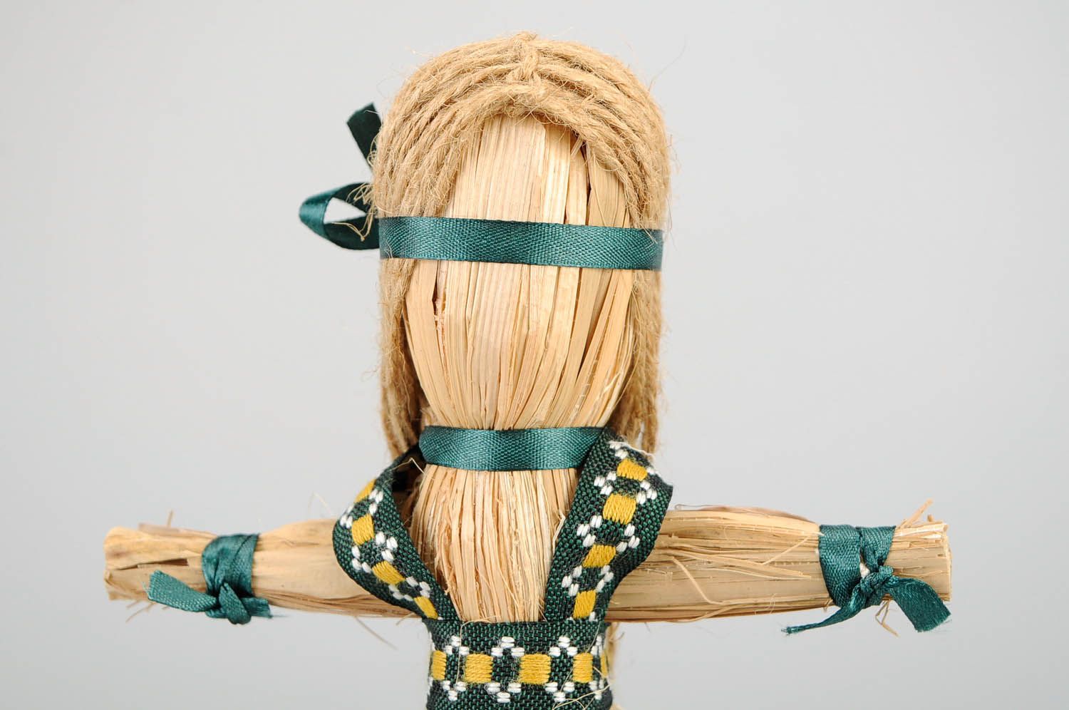 Handmade kleine Puppe Ethno Deko Schutz Amulett Geschenkidee für Mädchen foto 5