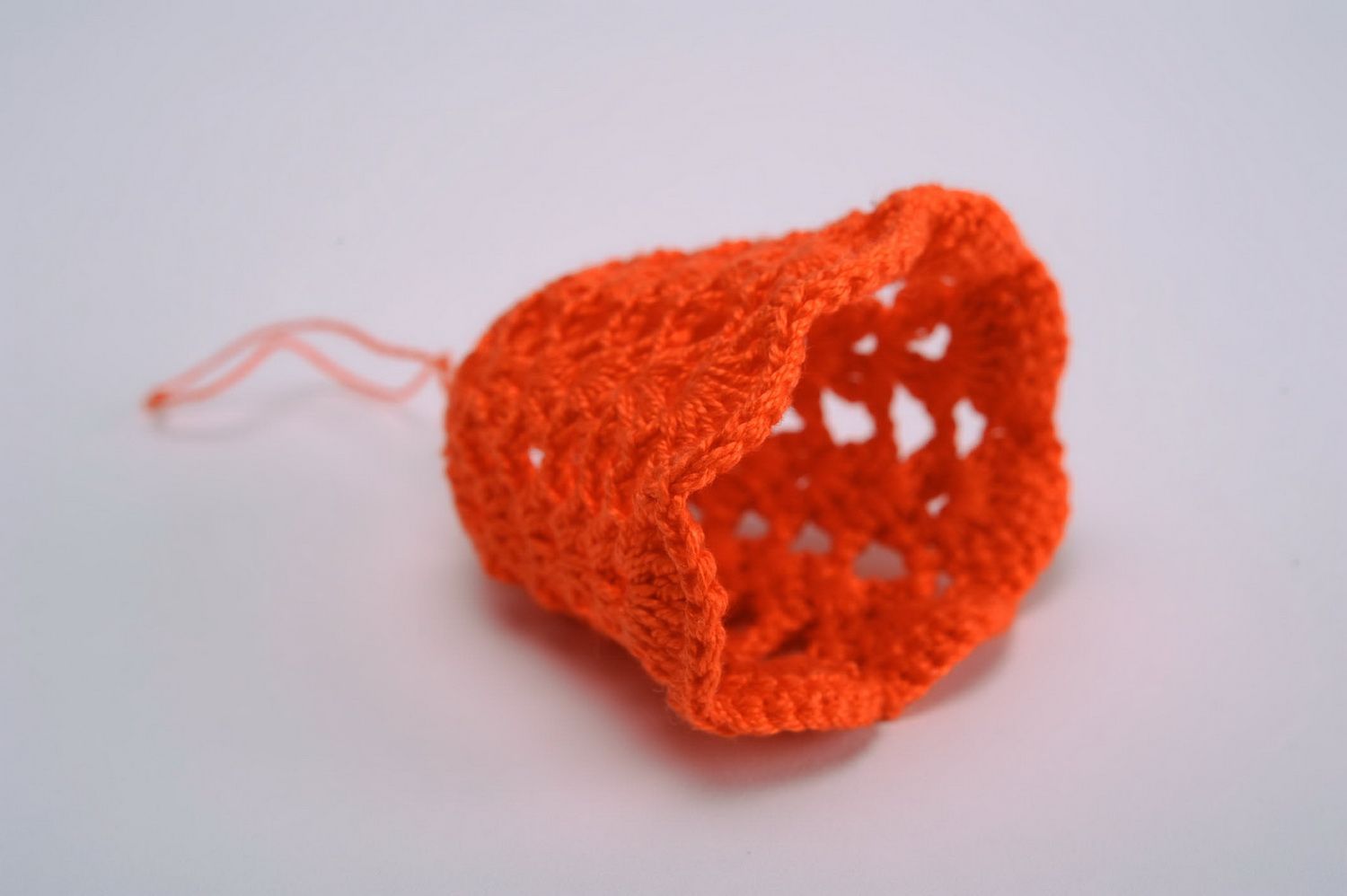 Crochet bell pendant  photo 4