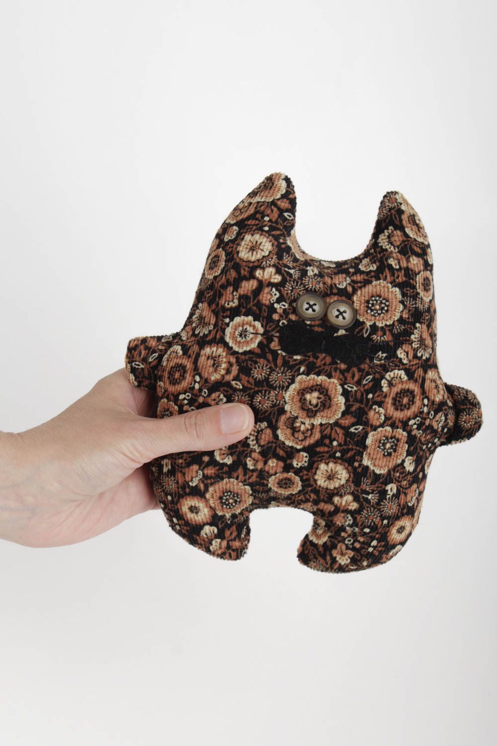 Peluche de animal hecho a mano juguete de tela regalo original para niño  foto 2