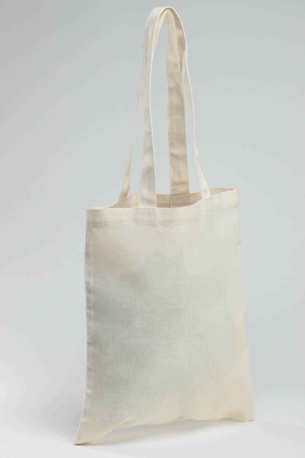 Öko Handtasche aus Stoff mit Bemalung originell schön handmade Accessoire  foto 3