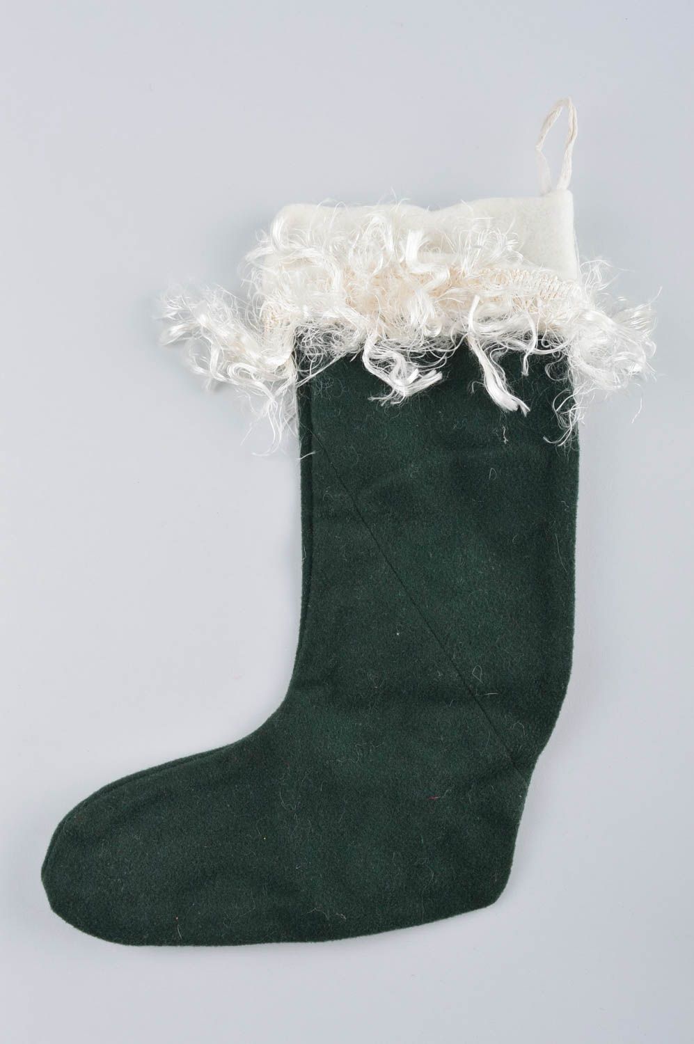 Handmade Christmas sock Christmas boot for presents decorative use only photo 4