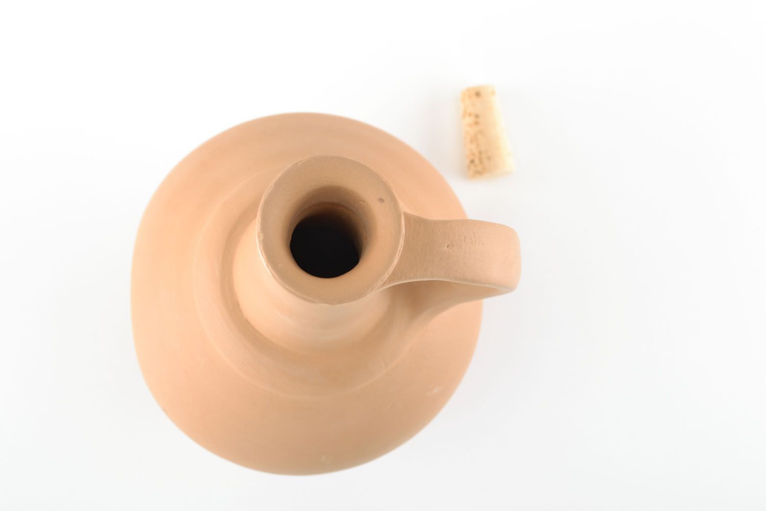 Brocca in ceramica fatta a mano contenitore per vino utensili da cucina
 foto 2
