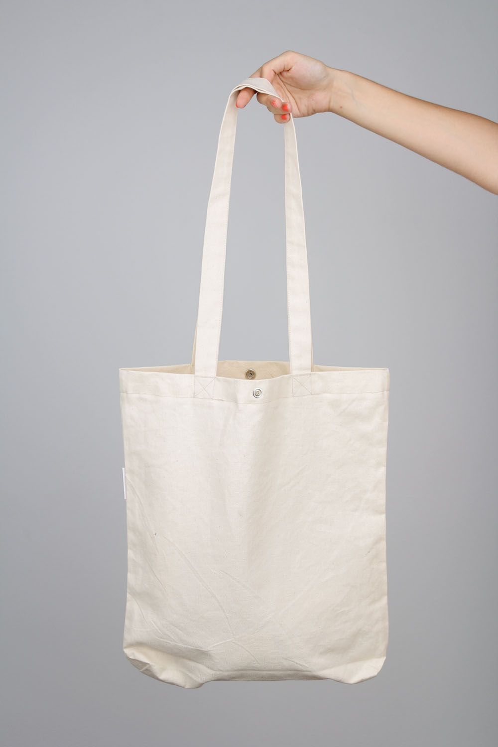Fabric bag with owl photo 3