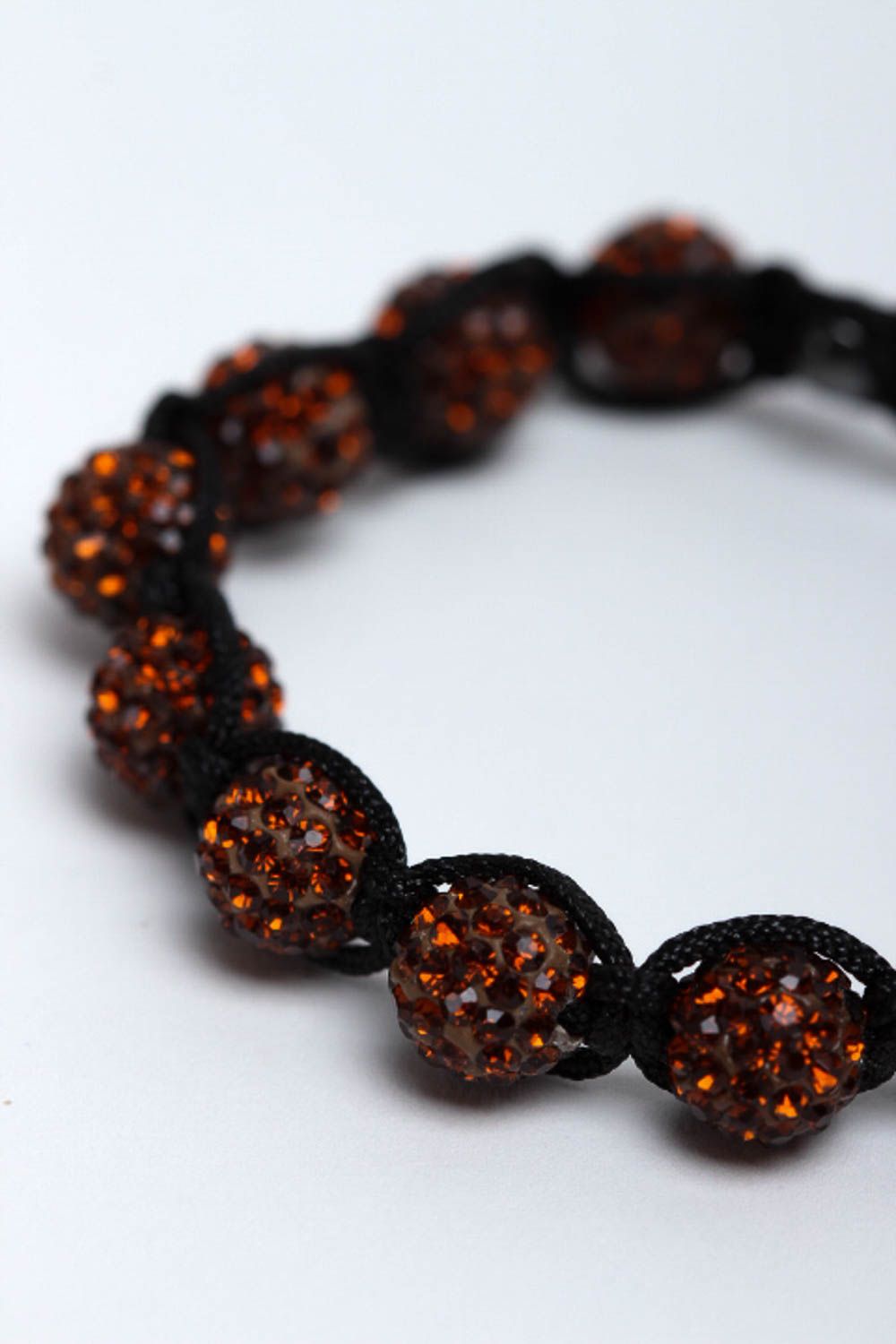 Handmade designer bracelet woven bracelet beaded bracelet woven fashion jewelry photo 3