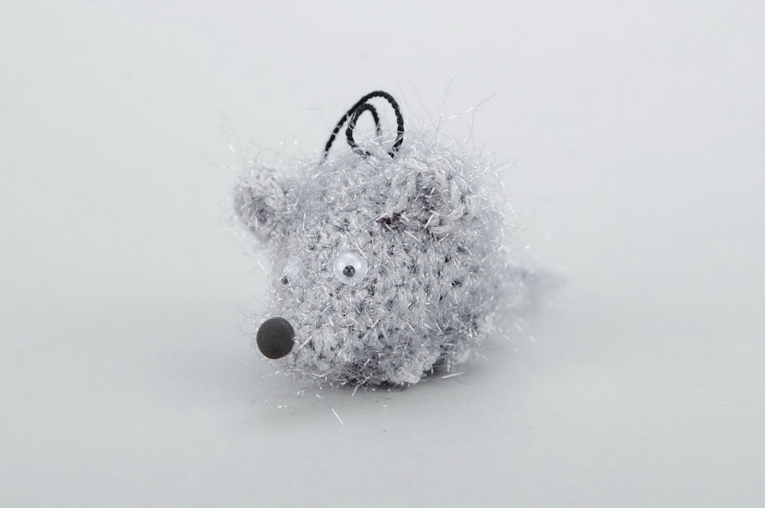 Crochet keychain Little mouse photo 3