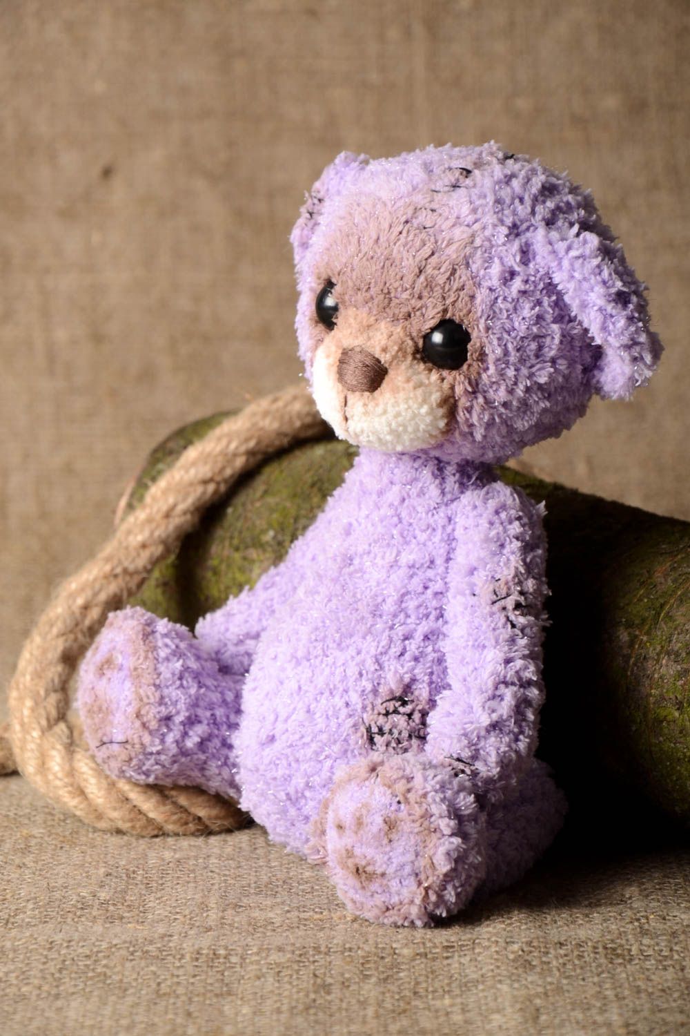 Designer soft toy handmade crocheted stuffed toys hand-crocheted dolls photo 1