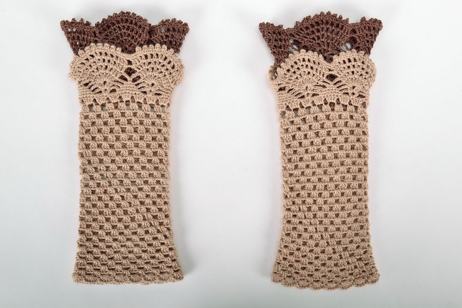 Crochet mittens, gloves photo 5