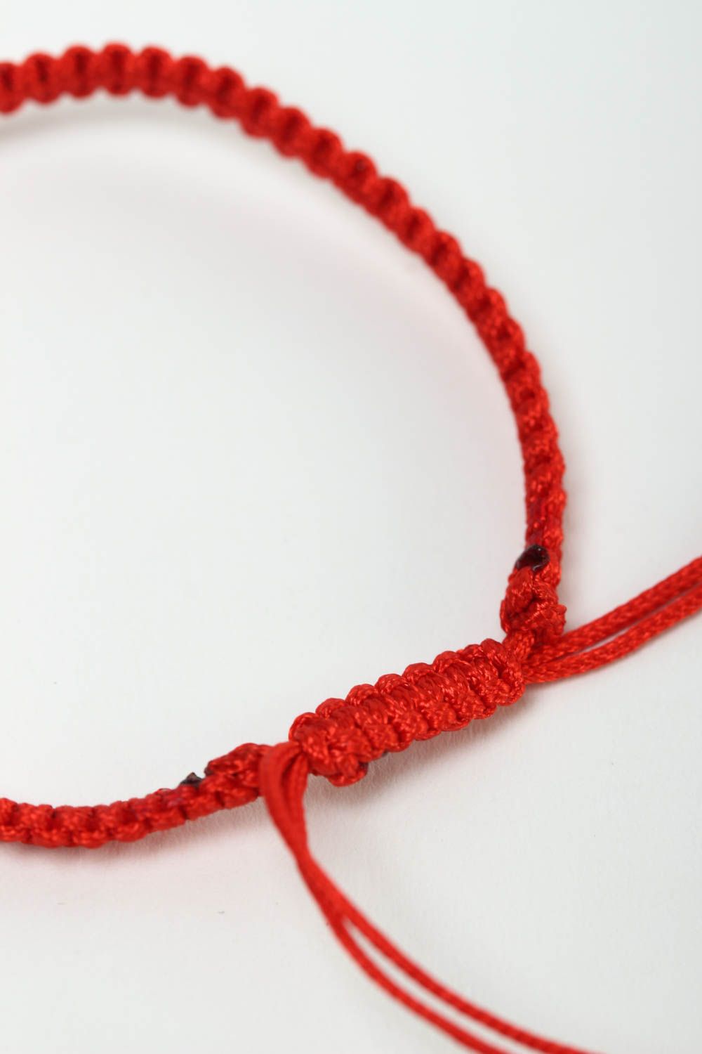 Armband Frauen handmade hochwertiger Modeschmuck Frauen Geschenk in Rot schön foto 4