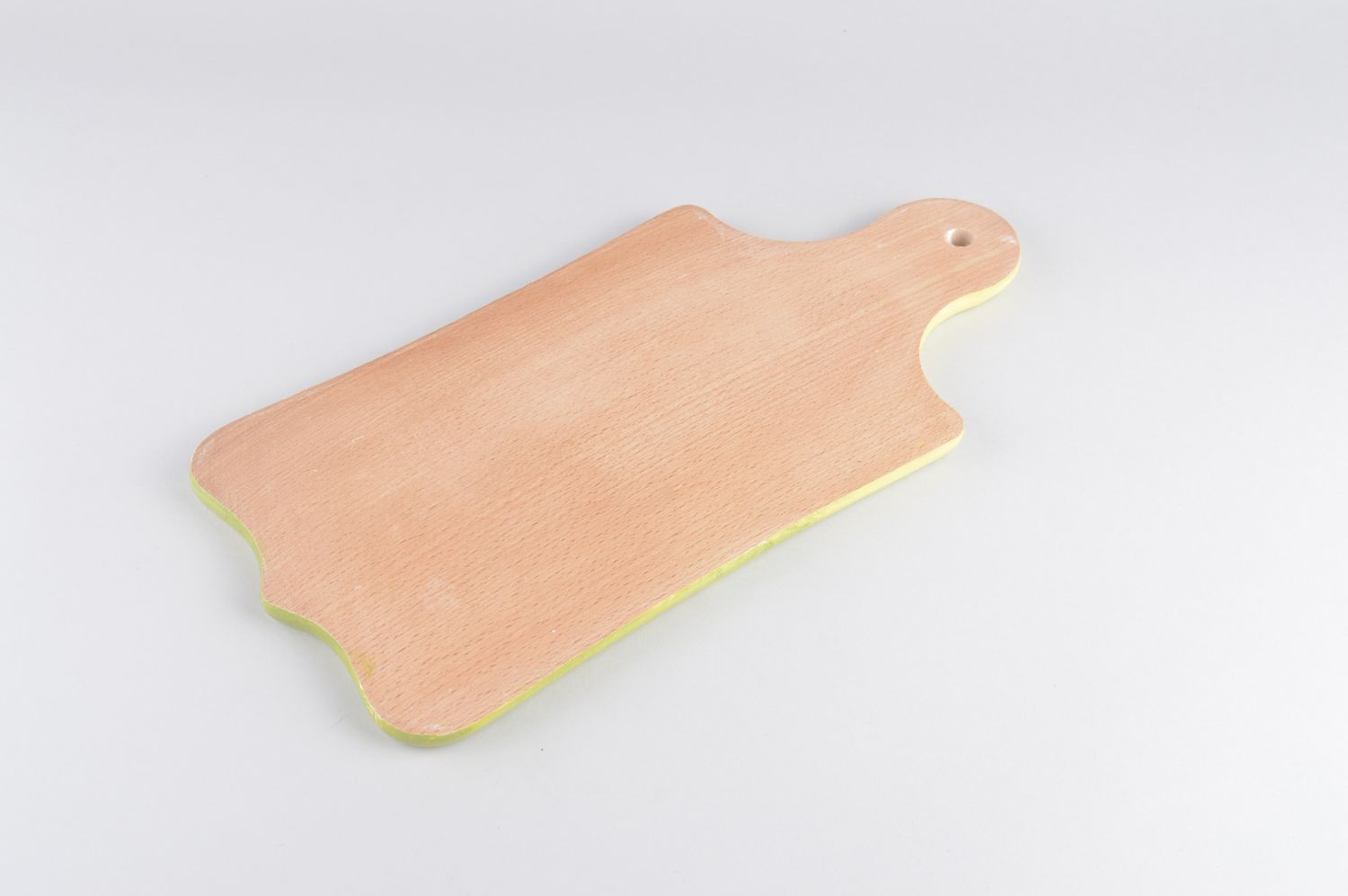 Tabla de madera para cortar hecha a mano menaje de cocina regalo original Gallo foto 2